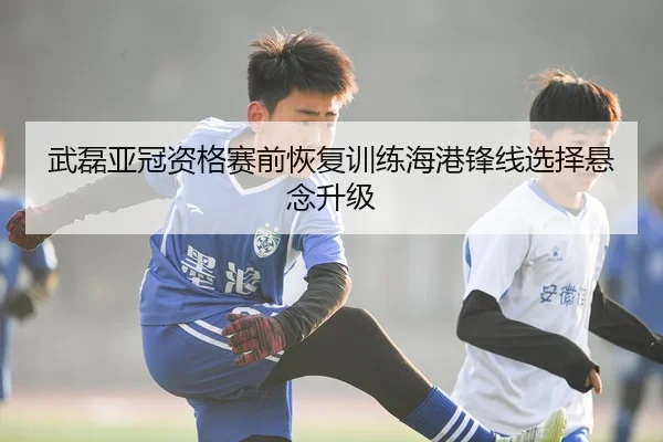 武磊亚冠资格赛前恢复训练海港锋线选择悬念升级